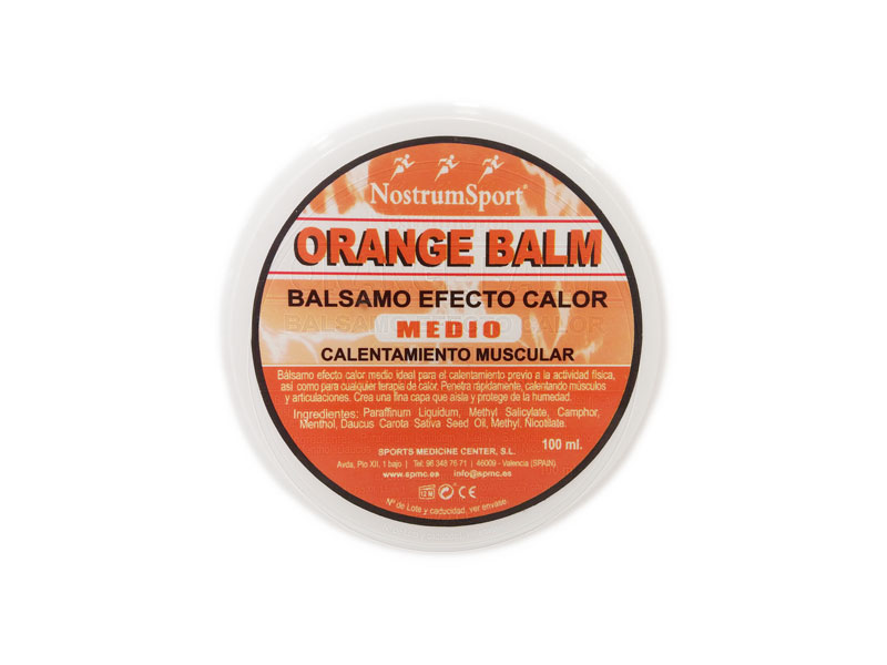 Bálsamo De Calor 100ml Orange balm (calor medio)