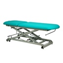 Camilla hidráulica de 2 cuerpos con subida recta sin desplazamiento lateral y con ruedas (MBC-E)