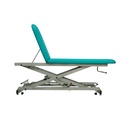 Camilla hidráulica de 2 cuerpos con subida recta sin desplazamiento lateral y con ruedas (MBC-E)