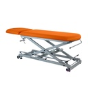 Camilla hidráulica de 2 cuerpos con respaldo abatible y subida recta sin desplazamiento lateral (MBC-E)