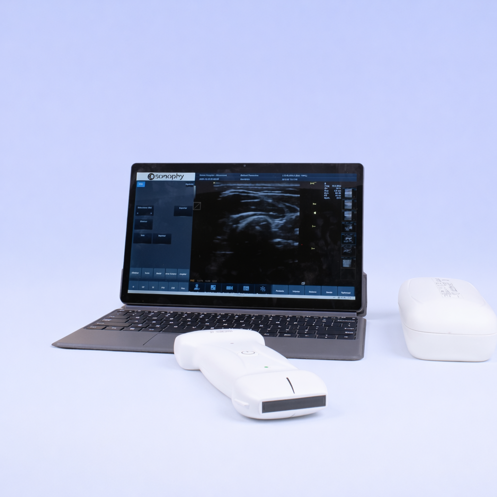 Ecógrafo Dual Sonophy Inalámbrico Portátil U-PROBE