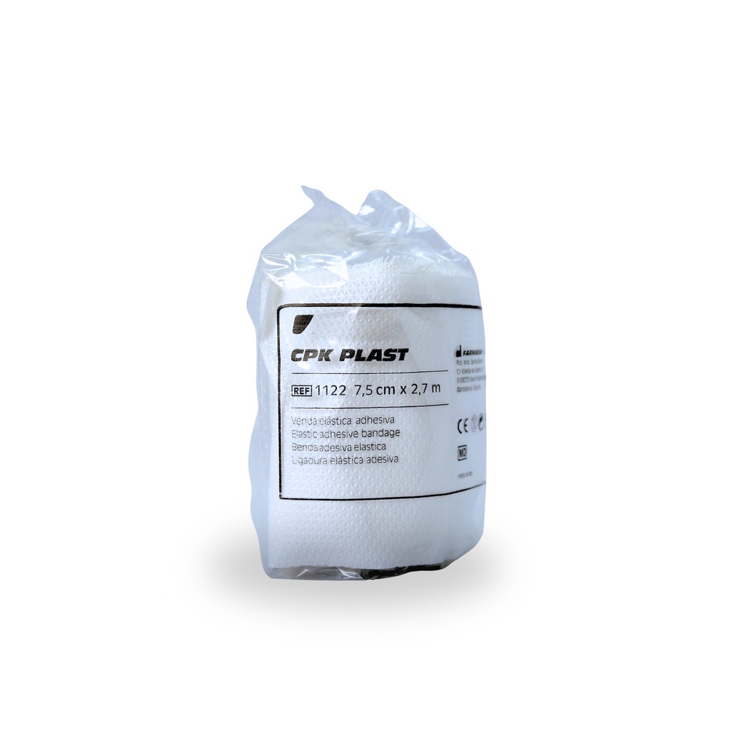 Superplast Caja 30uds 7,5 cm - Venda Elástica Adhesiva 