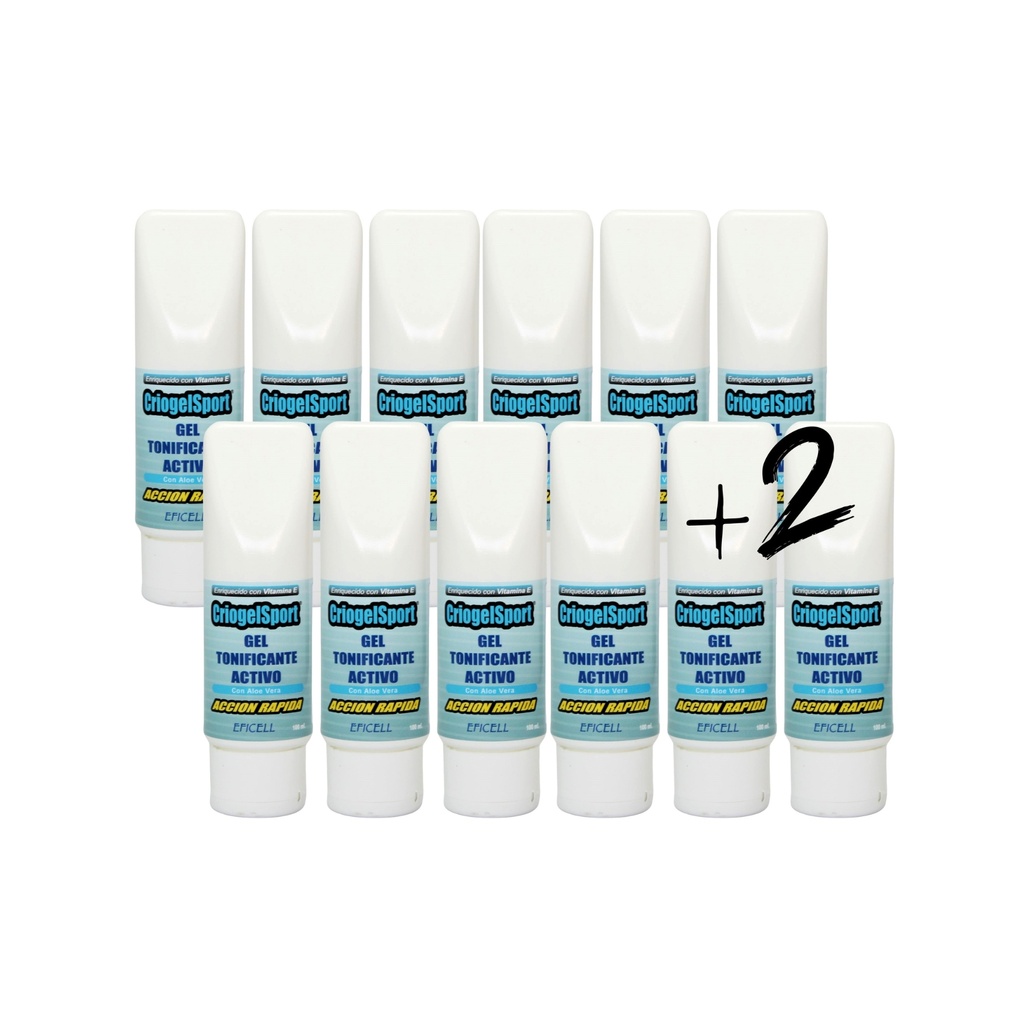 Criogel Sport Gel FRÍO - EFICELL  (Pack ahorro)