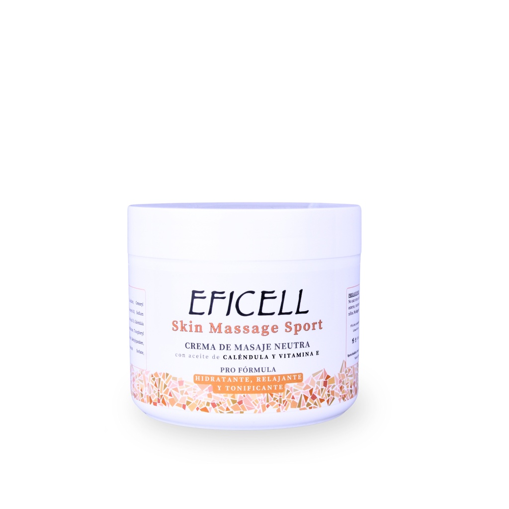 Skin Massage Sport - Crema de masaje Neutra EFICELL