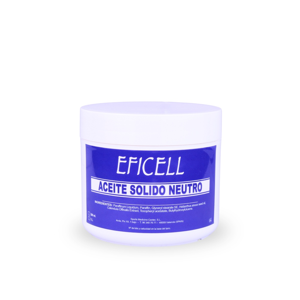 Aceite sólido Neutro - EFICELL