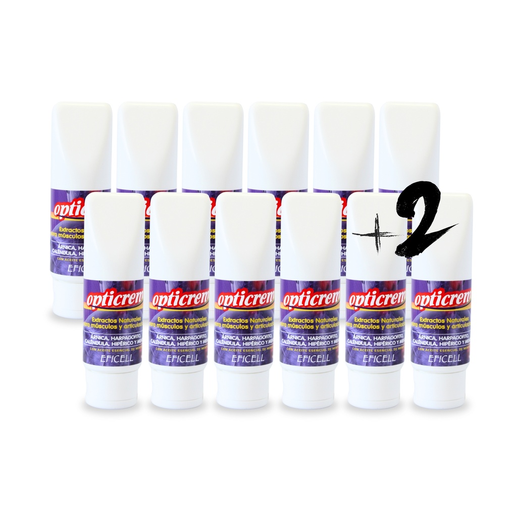 Opticrem crema con Árnica - EFICELL (Pack ahorro)