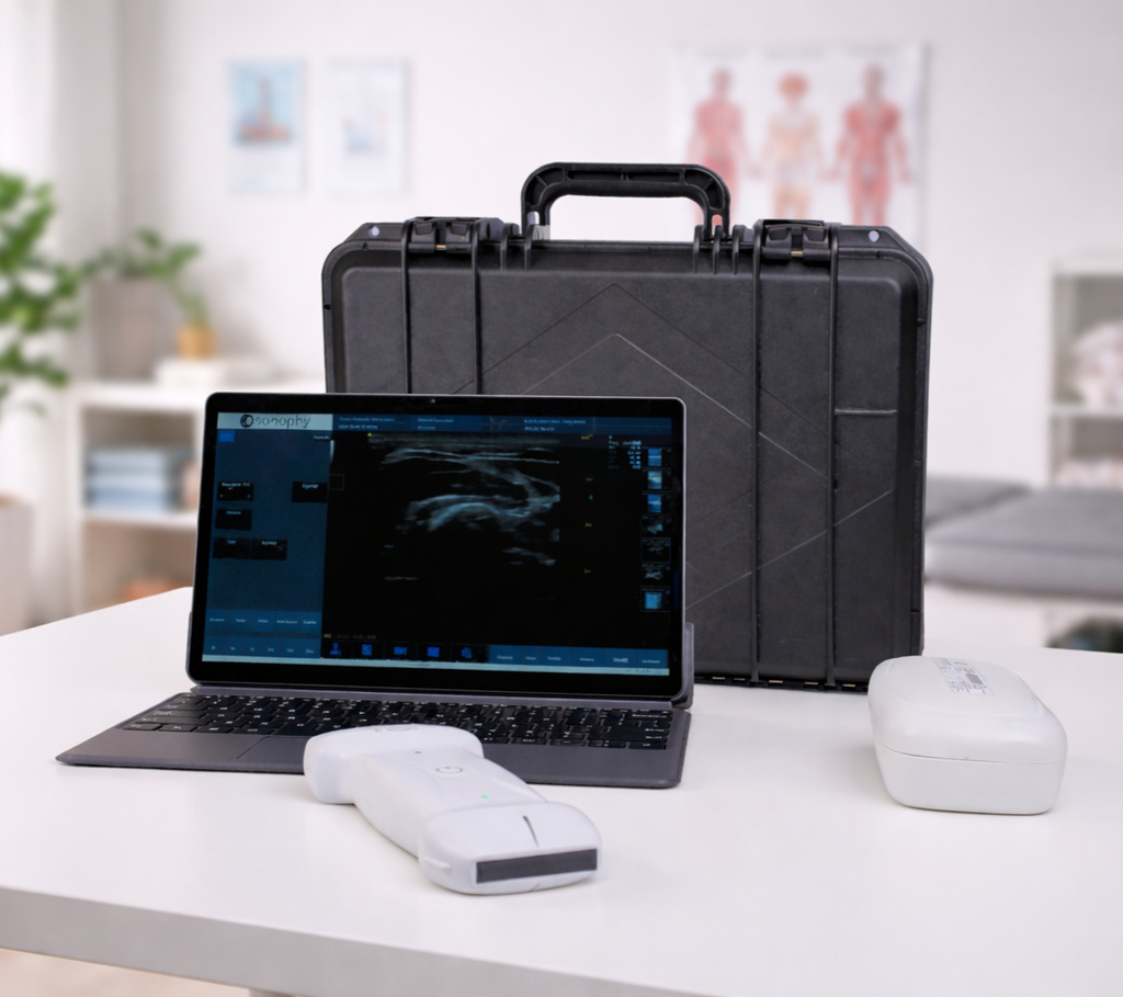 Ecógrafo Dual Sonophy Inalámbrico Portátil U-PROBE