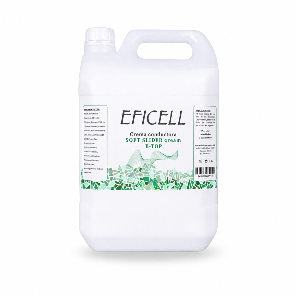 Crema conductora Soft slider B-TOP - EFICELL 5 litros