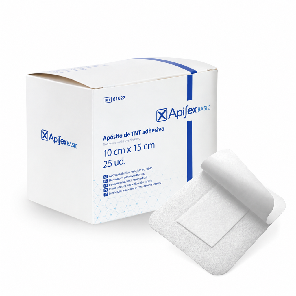 Apifex BASIC (Apósito de TNT adhesivo) 10X15 (caja 25 uds)   