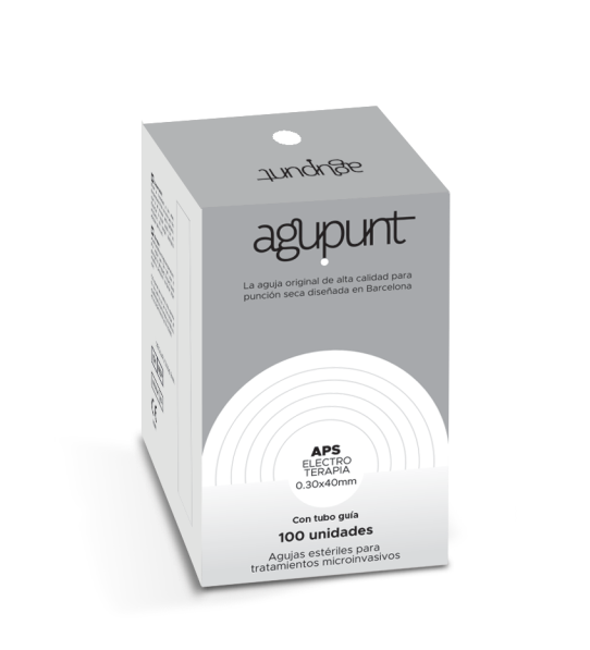 A1019ET-APS ELECTROTERAPIA Con tubo guía blanca 0,30X40 (100 uds.)