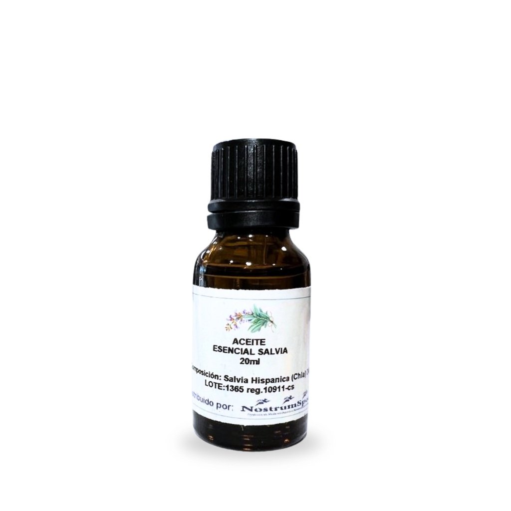 Aceite Esencial de Salvia (20 ml)