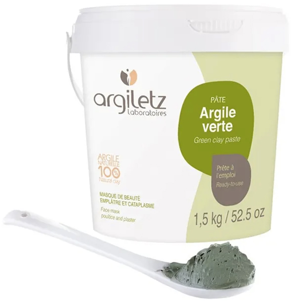 Arcilla Verde En Pasta 1,5Kg.