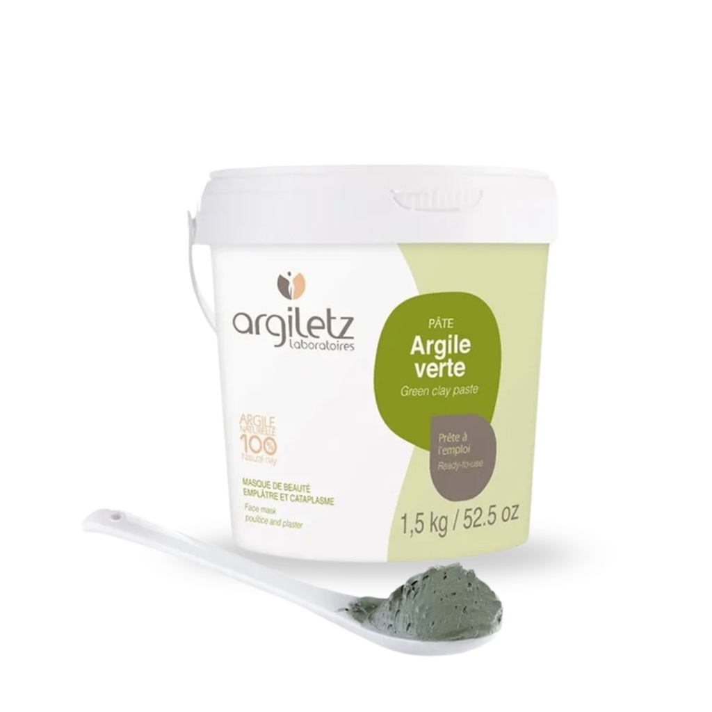 Arcilla Verde En Pasta 1,5Kg.