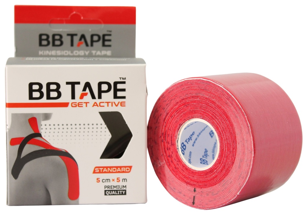 BB-tape 5x5 Rojo