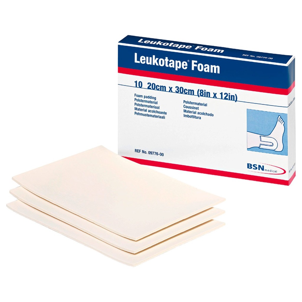 Leukotape Foam Caja 10 ud. láminas
