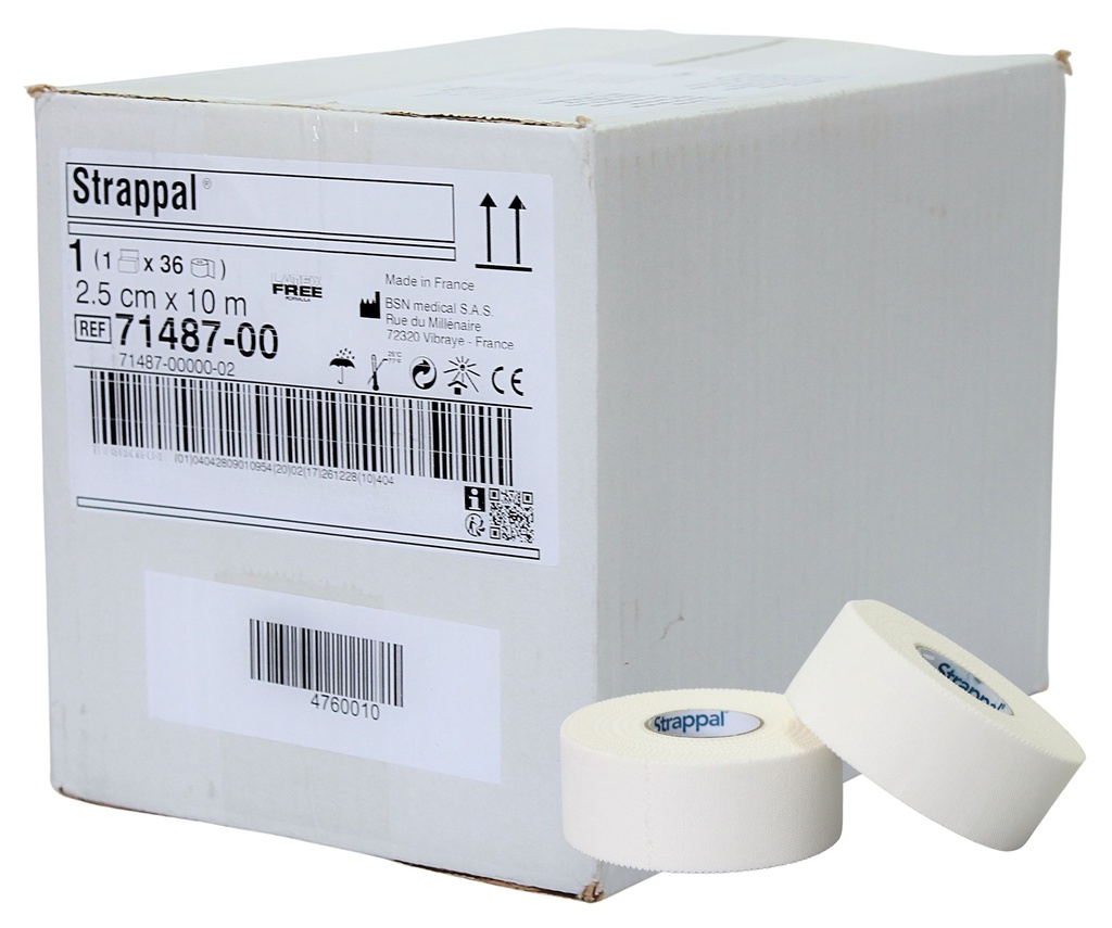 Caja 36 uds -Strappal tape 2.5 cm x 10 m 
