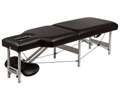Camilla plegable de aluminio para quiropractica con mochila incluida CP-490