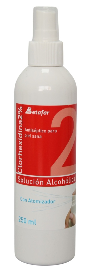 Clorhexidina alcohólica 2% spray 250 ml