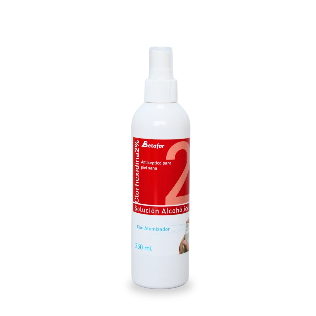 Clorhexidina alcohólica 2% spray 250 ml