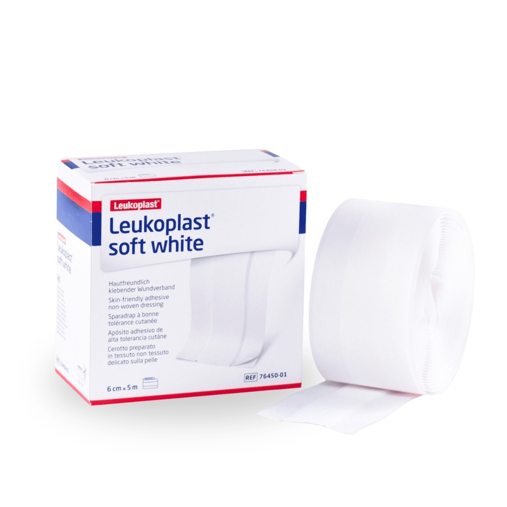 Leukoplast soft white 6cm x 5m