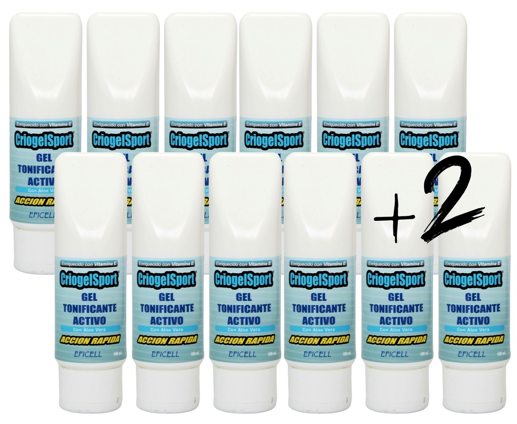 Criogel Sport Gel Frío 10+2 - Criogel Sport 100ml EFICELL