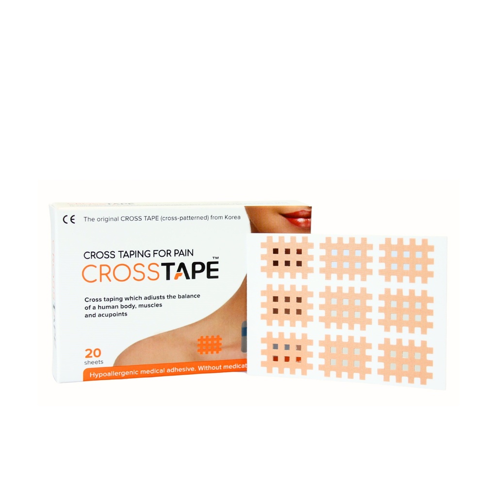 Cross Tape 2,5cm x 2cm Tipo A - Power Spiral Tape