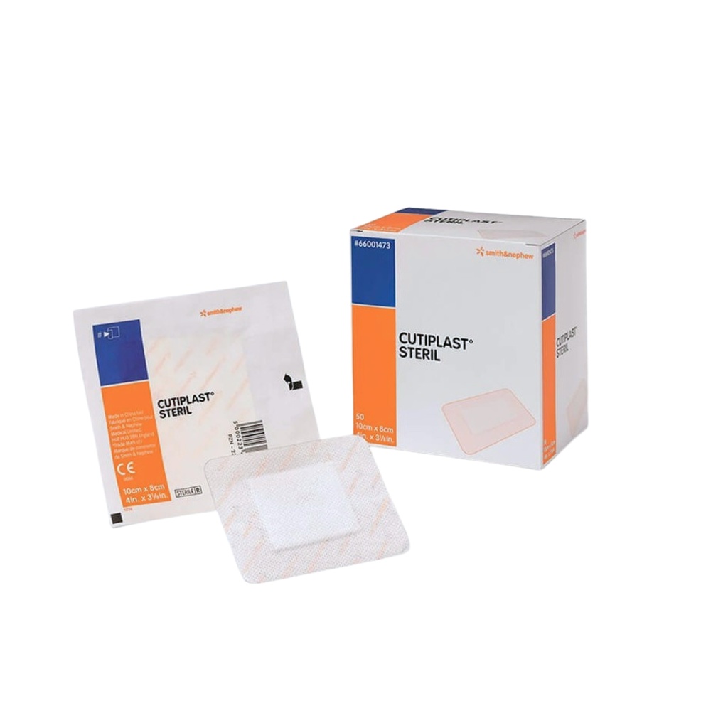 Cutiplast steril 10 x 8 cm caja
