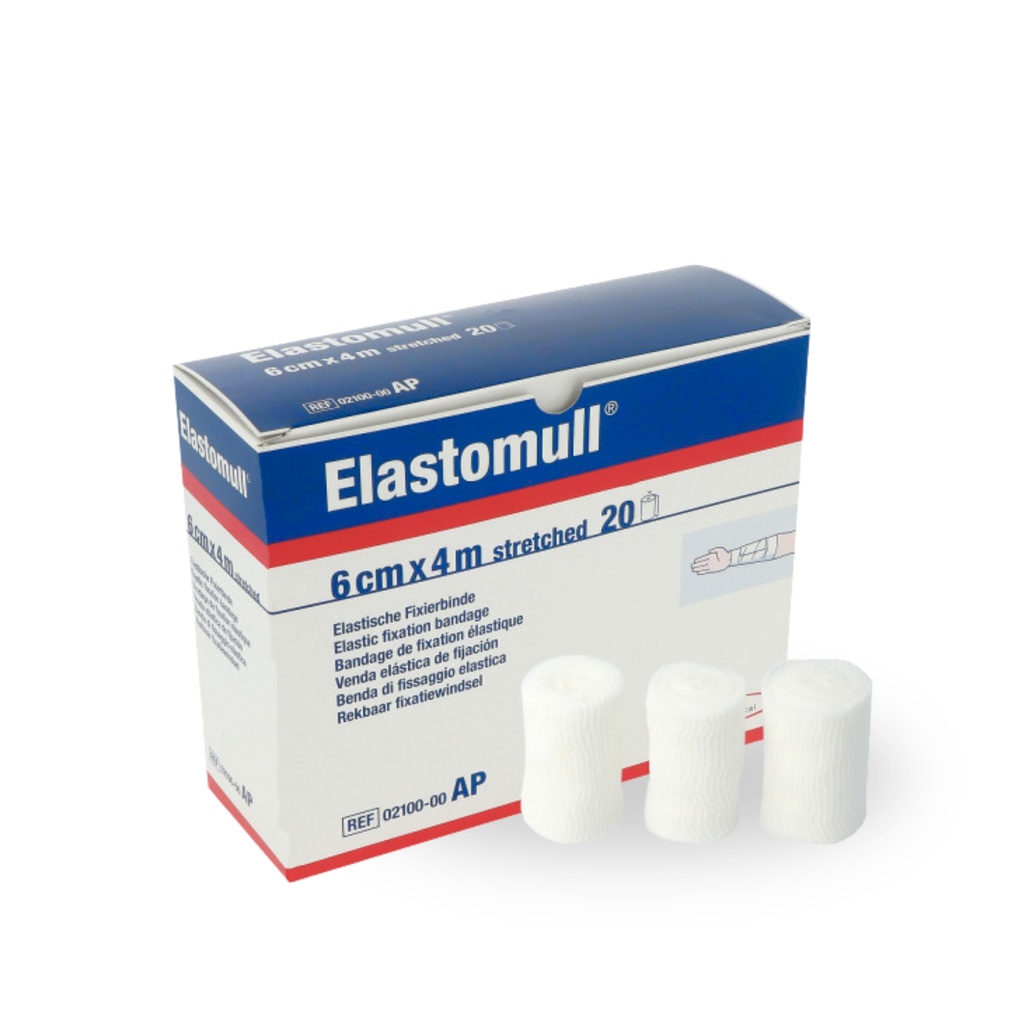 Elastomull 6 cm x 4 mt (Caja 20 uds)