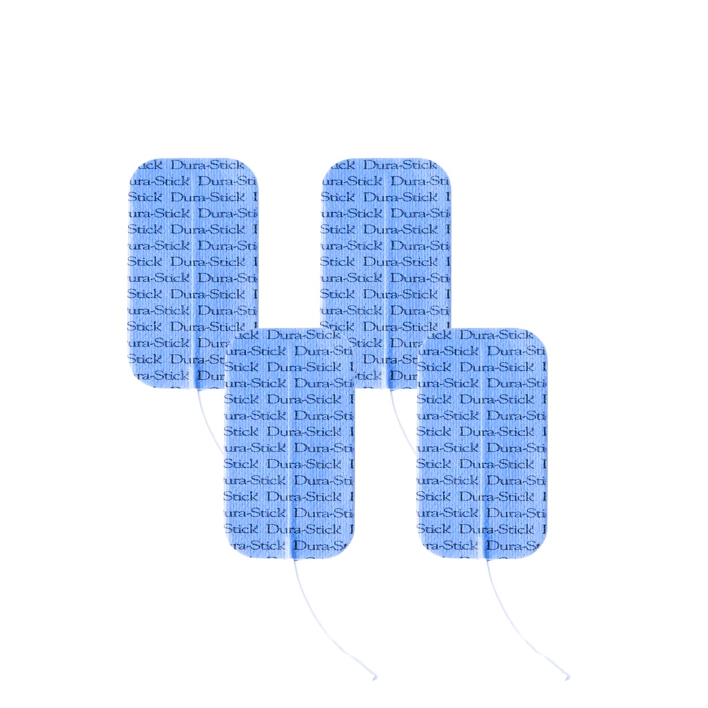 Electrodos DuraStick Compex plus 5 X 10Cm. (4U.) Cable