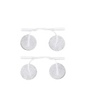 Electrodos Faciales con cable 3cm. Diámetro (4u)