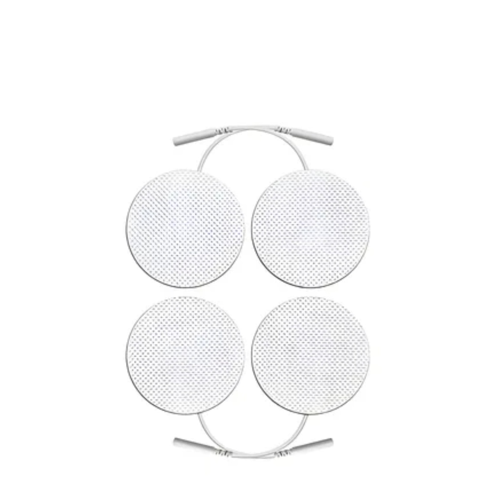 Electrodos Redondos con cable 5cm Diametro (4U.)