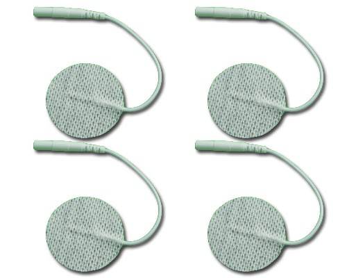 Electrodos Redondos con cable 5cm Diametro (4U.)