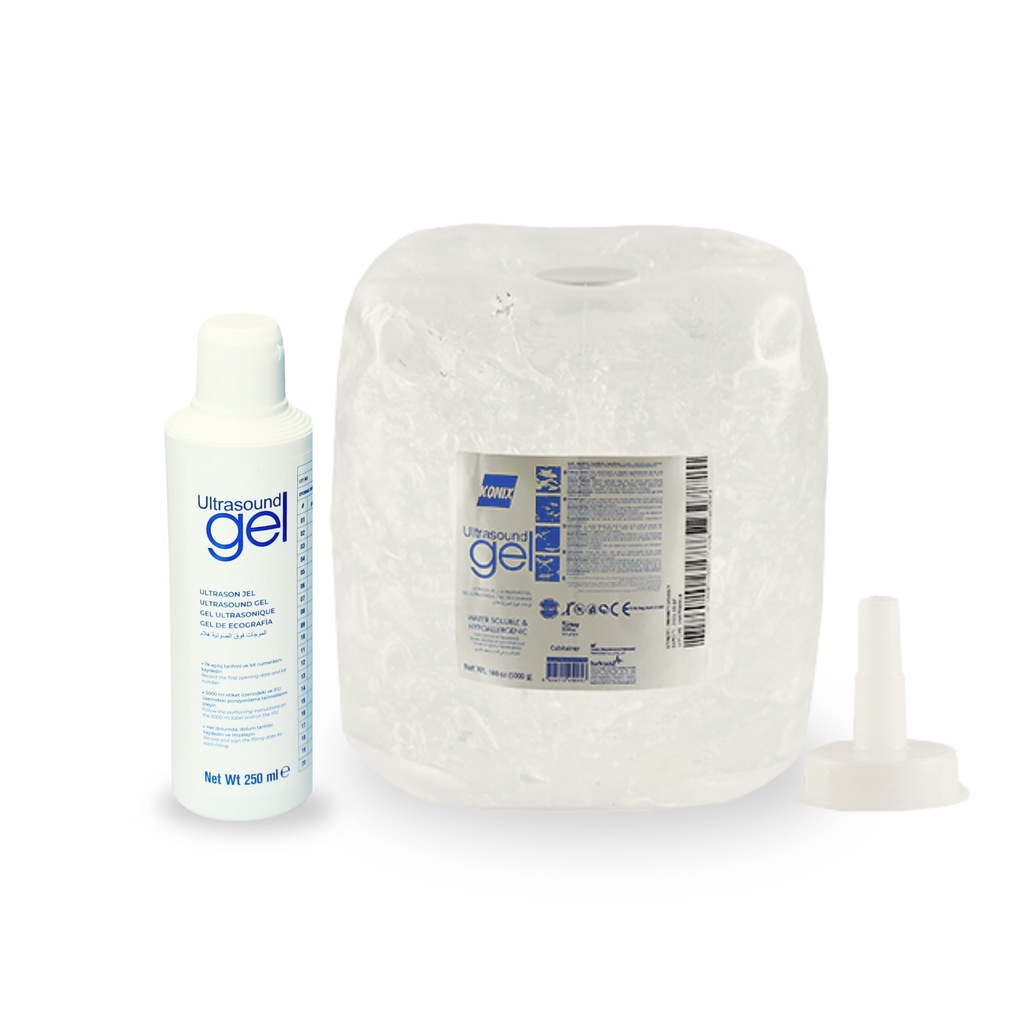 Gel conductor Ultrasonidos Transparente 5L.