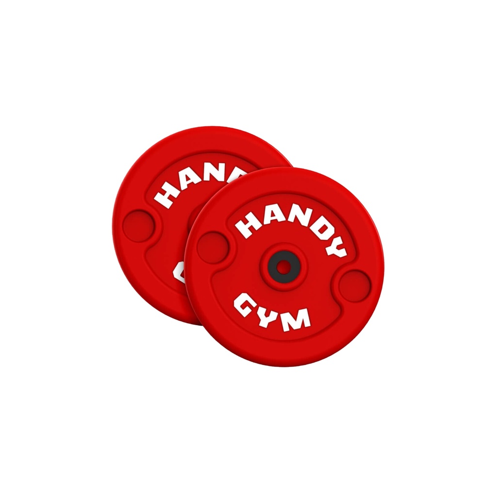 HandyGym Discos Inerciales Rojos