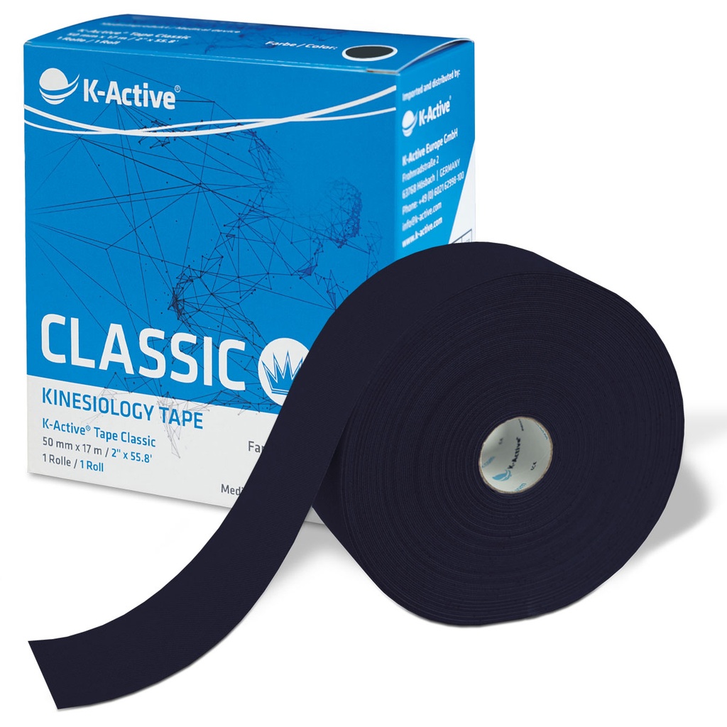 K-Active Negro 5cmx17m