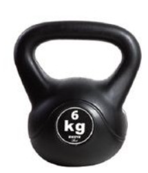 Kettlebell vinilo 6 Kgs 