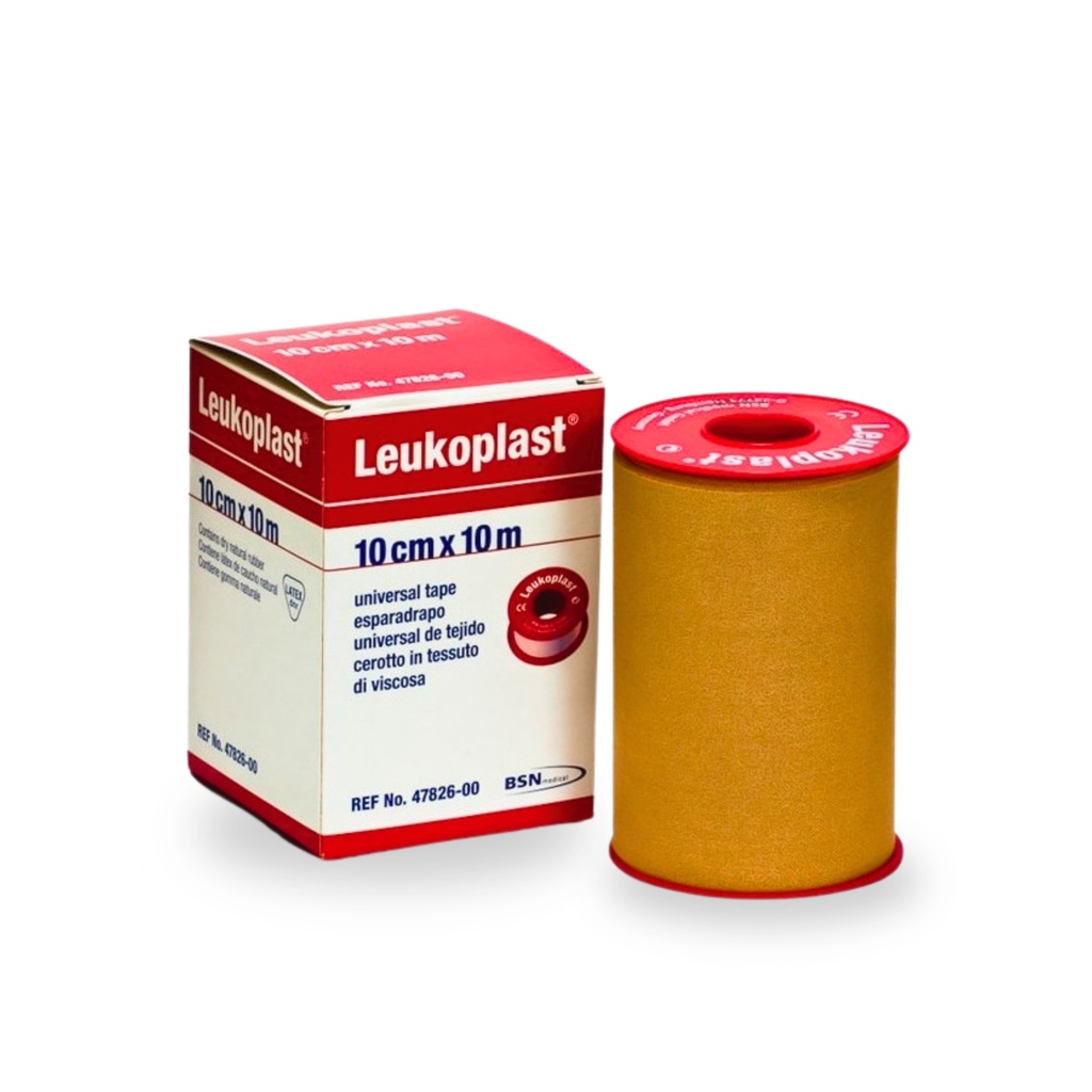Leukoplast 10cmx10m Carne - Esparadrapo De Tela 
