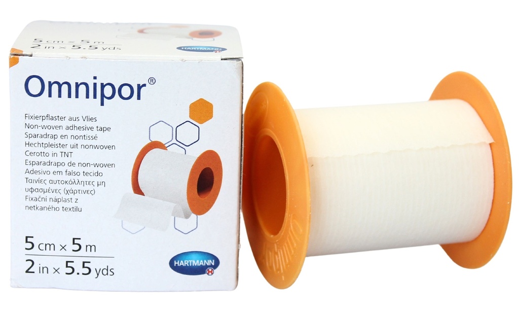 Omnipor - Esparadrapo De Papel 5cm x 5m