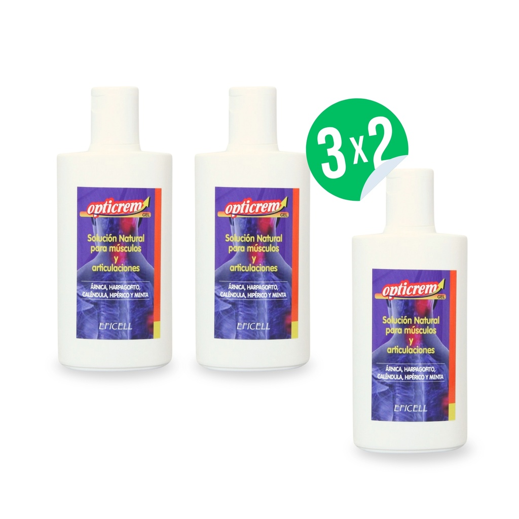 Opticrem 250ml 2ud + 1gratis