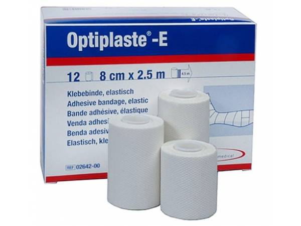 Optiplaste-E (Antes Elastoplast-E) 8 cm (ancho) x 2,5m (largo) 