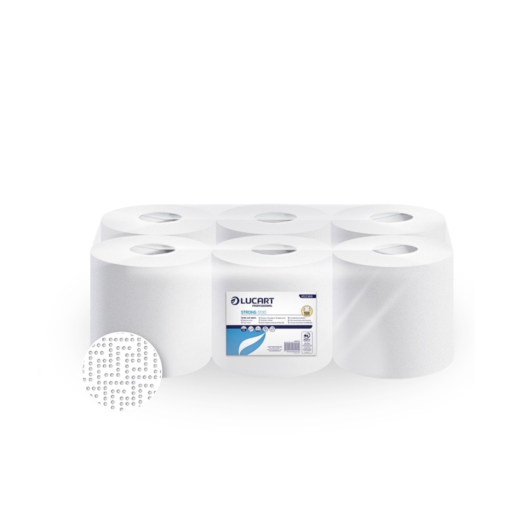 Pack 6 ud. papel secamanos 20 cm x 130m
