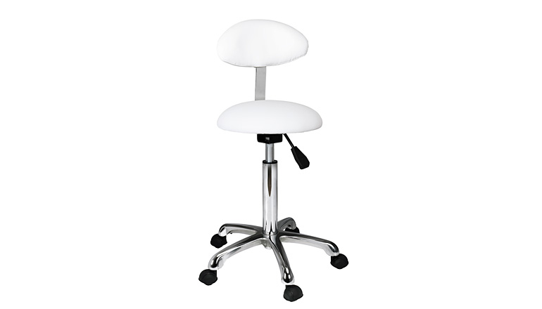 Practi+ · Ref. 1021AB2 Taburete con respaldo ovalado