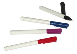 Rotulador dermatológico rojo