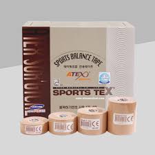Sports Tex 2.5 cm x 5M negro