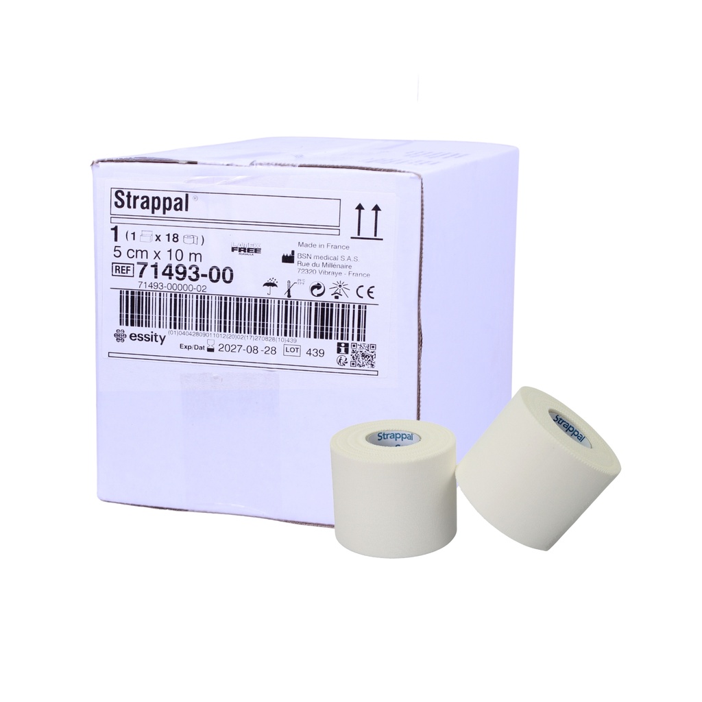 Strappal tape 5 cm x 10 m - Caja 18 uds 