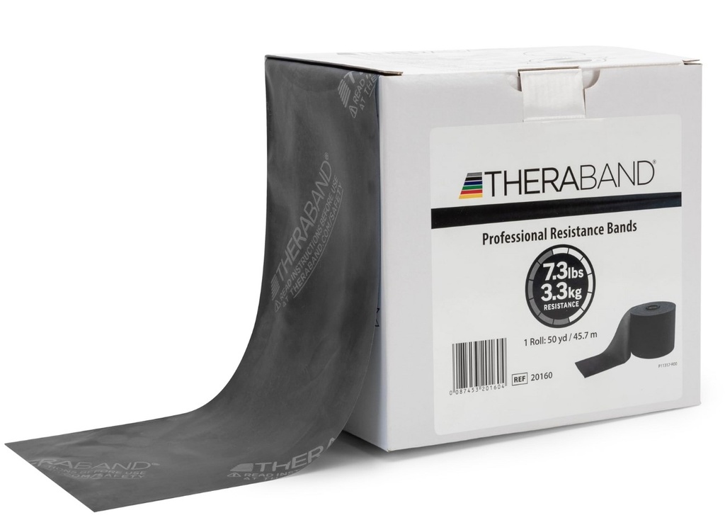 THERA-BAND -5 50 YD.NEGRO