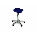 Taburete Pony base Cromada 