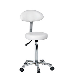 Taburete con respaldo fast