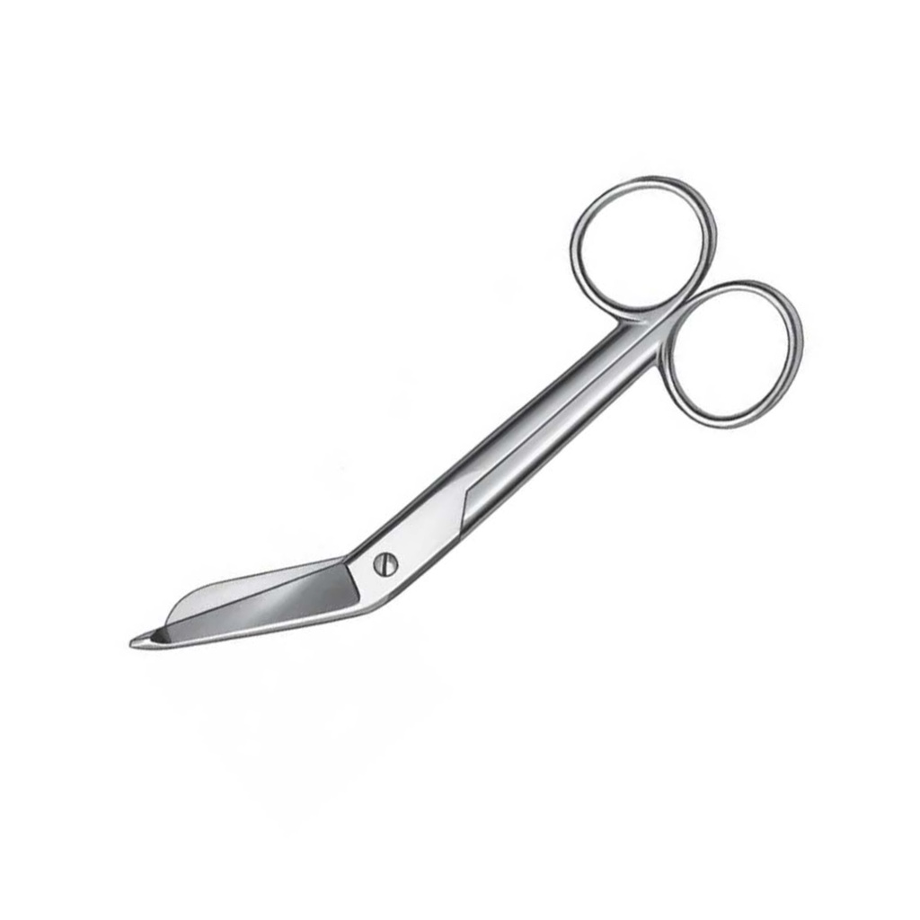 Tijera curva lister 18 cm