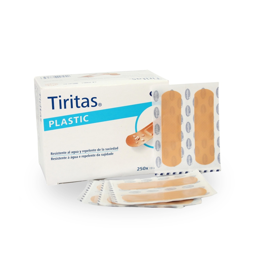 Tiritas Plastic caja 250 uds.